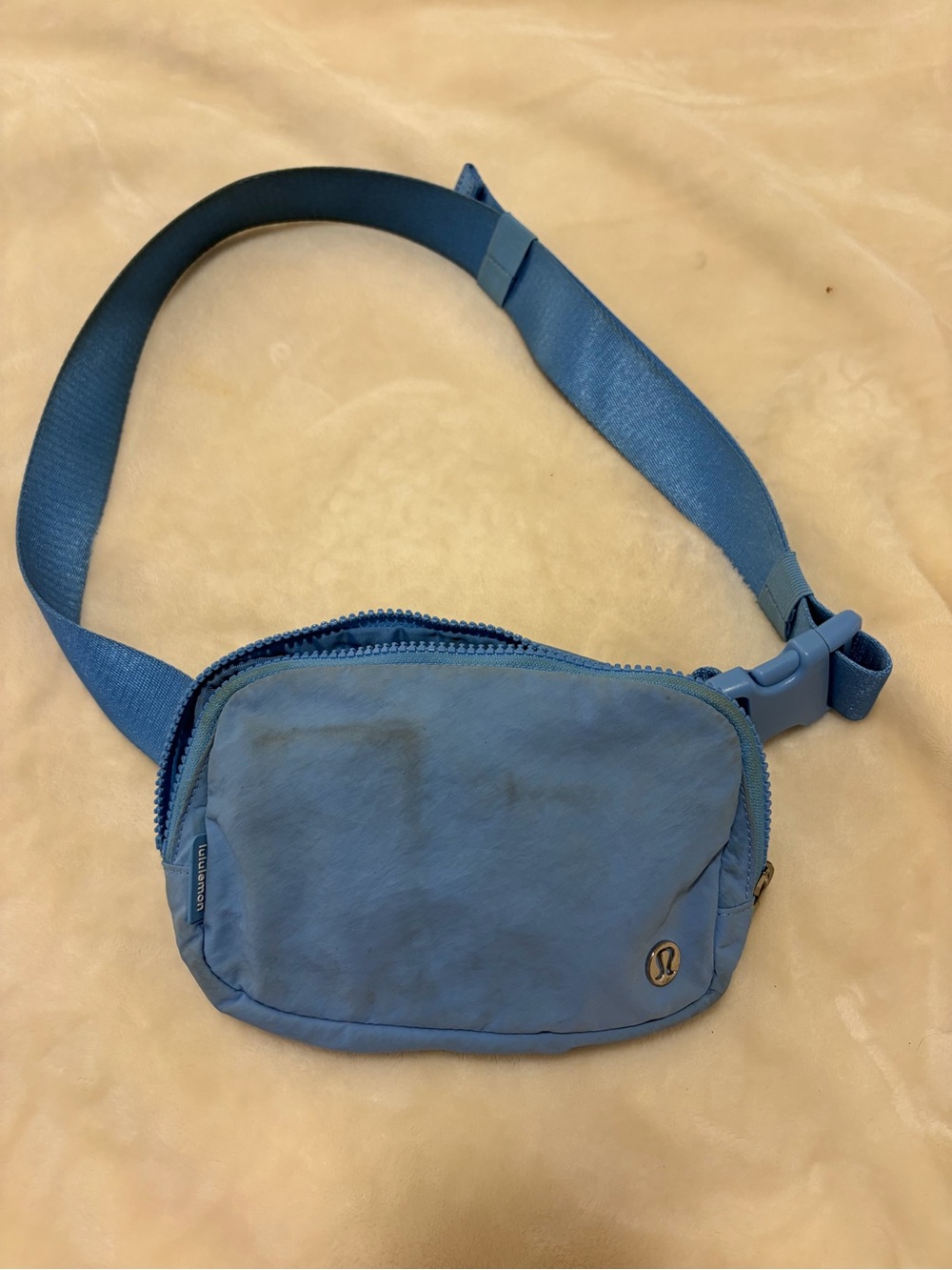 lululemon athletica Blue Crossbody Belt Bag